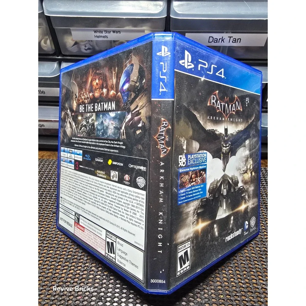 Batman: Arkham Knight (PlayStation 4, PS4, 2015) CIB Complete Tested‎ Working